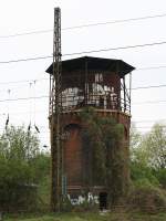 Der Wasserturm des Bw Naumburg am 03.05.2010.