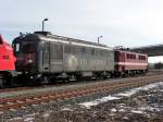 Am 16.02.2012 wurde die CTL 252 022-9 (92 80 1252 022-9 D-CTL) und die EBS 142 110-6 von der EBS MY 1131 zur EBS nach Karsdorf berfhrt.
