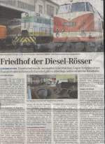 Ein Artikel aus der Mitteldeutschen Zeitung vom 08.04.2011.