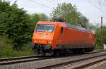 Arcelor Mittal 145-CL 002 als Tfzf Richtung Bad Ksen, am 04.05.2014 in Naumburg Hbf.