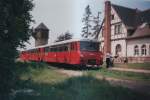 Am 20.06.1992 fhrten die Nahverkehrsfreunde Naumburg eine Sonderfahrt von Naumburg ber Laucha, Lossa und Vitzenburg nach Querfurt durch.