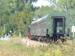 SEM 50 3648-8 mit dem DLr 52363 von Freyburg nach Karsdorf, am 08.09.2018 in Balgstädt. (Foto: Benjamin Wüstemann)