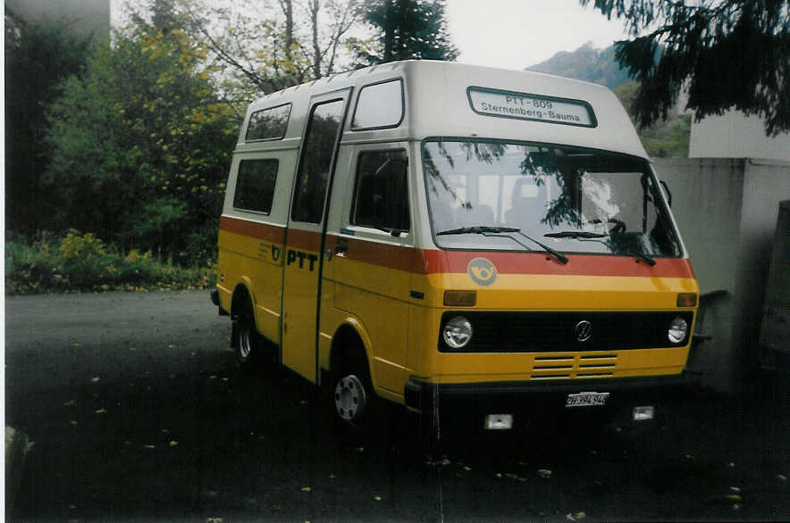 (015'607) - Leutenegger, Bauma - ZH 394'948 - VW am 11. Oktober 1996 in Bauma