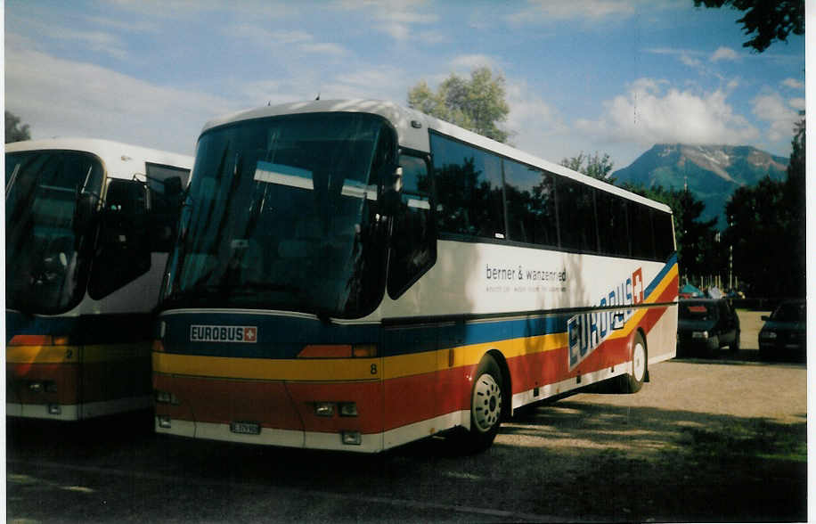 (017'236) - Berner+Wanzenried, Bern - Nr. 8/BE 379'908 - Bova am 20. Juni 1997 in Thun, Lachenwiese