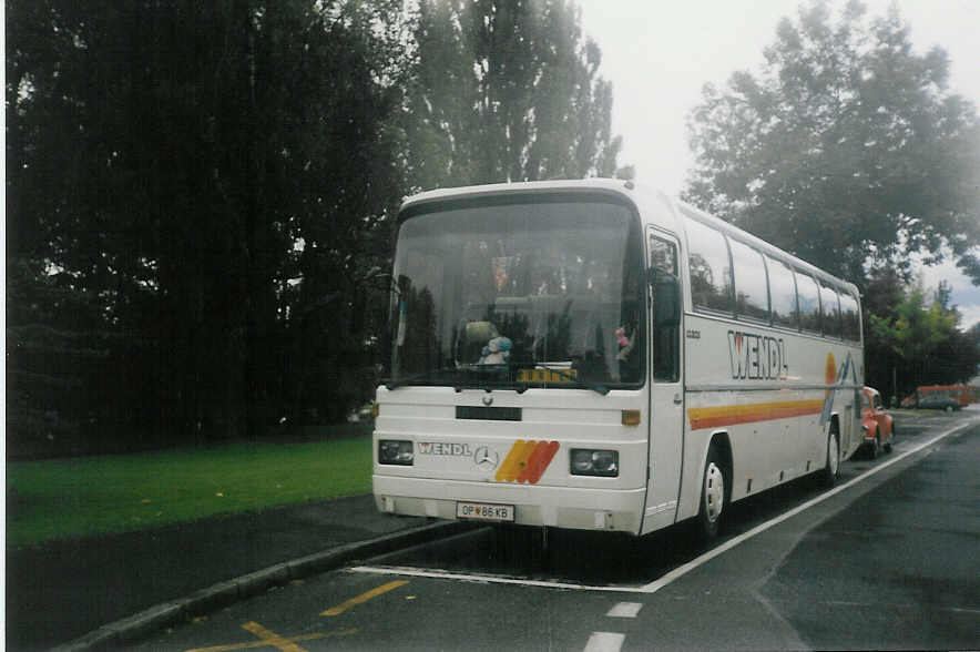 (018'326) - Aus Oesterreich: Wendl, Lockenhaus - OP 86 KB - am 1. August 1997 in Thun, Lachen