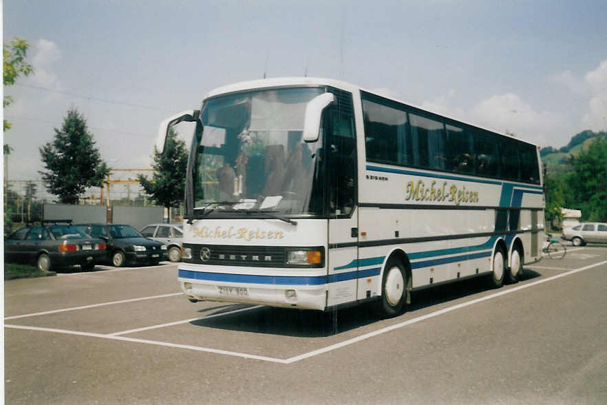 (018'528) - Aus Deutschland: Michel, Spitzkunnersdorf - ZI-Y 900 - Setra am 16. August 1997 in Thun, Seestrasse