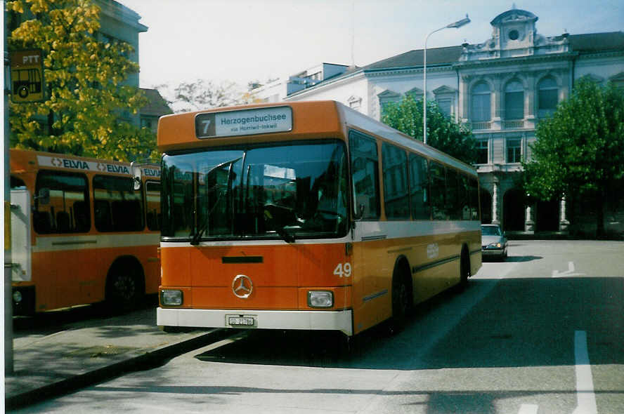 (019'825) - BSU Solothurn - Nr. 49/SO 21'786 - Mercedes/Hess am 6. Oktober 1997 in Solothurn, Amthausplatz