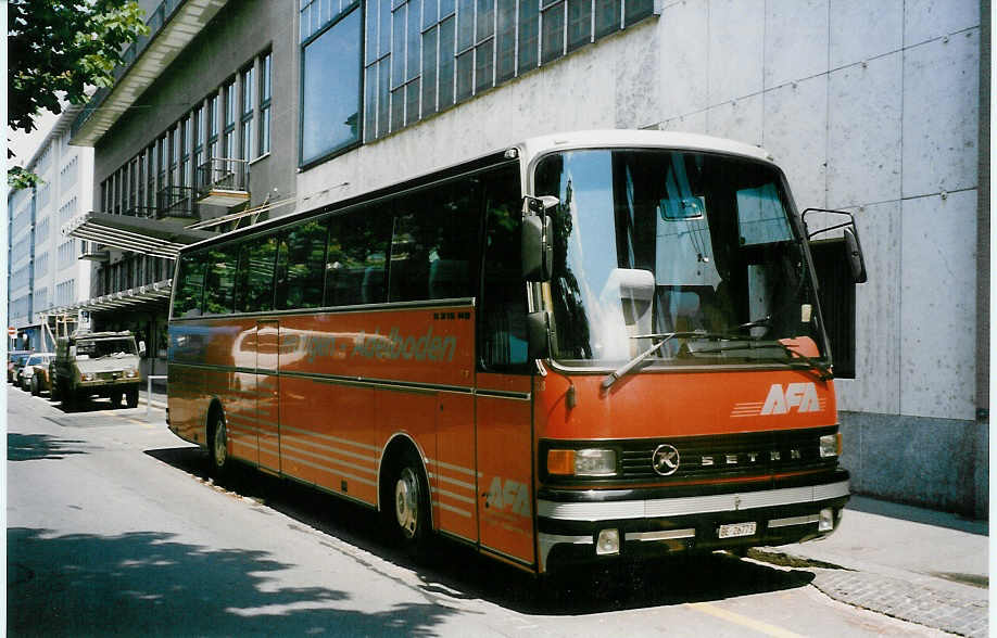 (022'831) - AFA Adelboden - Nr. 23/BE 26'773 - Setra am 21. Mai 1998 in Zrich, Kongresshaus