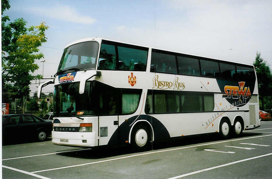 (023'205) - Aus Deutschland: Stewa, Alzenau - AB-KS 805 - Setra am 6. Juni 1998 in Thun, Seestrasse