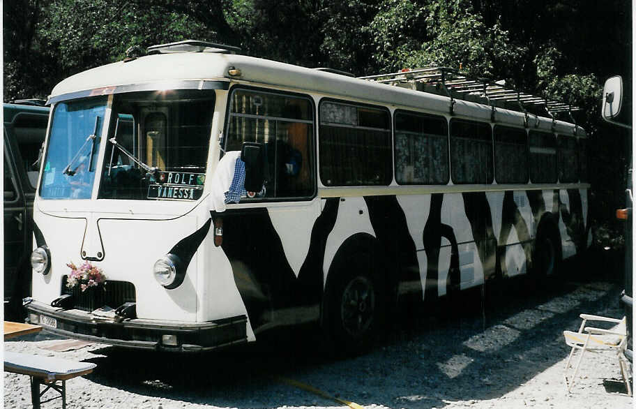 (025'431) - Kndig, Affeltrangen - TG 29'088 - FBW/R&J (ex P 25'505; ex P 22'304) am 15. August 1998 in Heitenried, Sensegraben