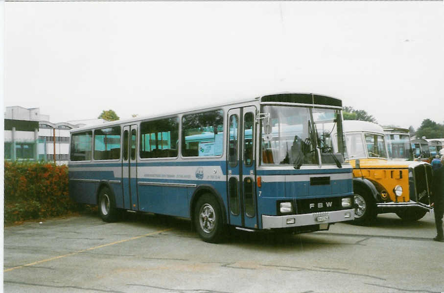 (026'535) - Tiemann, Oetwil - Nr. 7/ZH 632'840 - FBW/Tscher (ex VZO Grningen Nr. 7) am 3. Oktober 1998 in Rti, Sonnenplatz