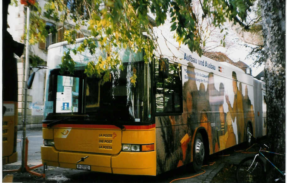 (028'207) - PTT-Regie - P 27'732 - Volvo/Hess am 18. November 1998 in Thun, Aarefeld (150 Jahre Bundesstaat; Teilaufnahme)