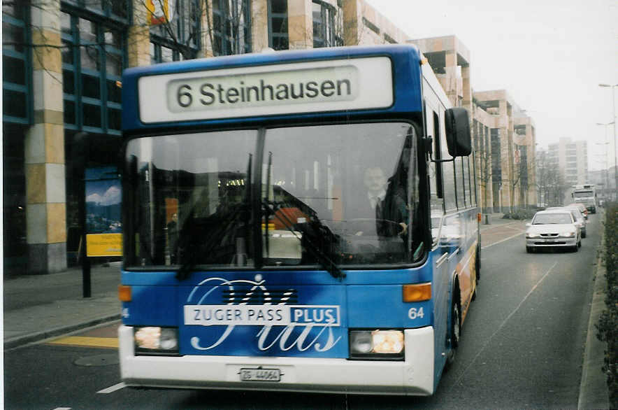 (028'511) - ZVB Zug - Nr. 64/ZG 44'064 - Mercedes/Hess am 31. Dezember 1998 in Zug, Metalli