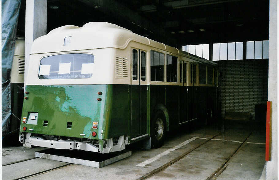 (029'824) - SVB Bern (TVB) - Nr. 86 - Saurer/FFA am 1. Mrz 1999 in Bern, Burgernziel