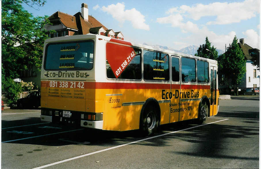 (031'624) - PTT-Regie - P 19'915 - Mercedes/Lauber (ex Lehner, Brchen Nr. 2) am 28. Mai 1999 in Thun, Seestrasse