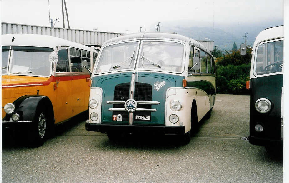 (035'820) - Brander, Herisau - Nr. 7/AR 2752 - Saurer/Hess am 28. August 1999 in Oensingen, Saurertreffen