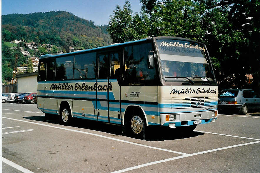 (036'733) - Mller, Erlenbach - ZH 370'162 - Mercedes/Auwrter am 11. September 1999 in Thun, Seestrasse