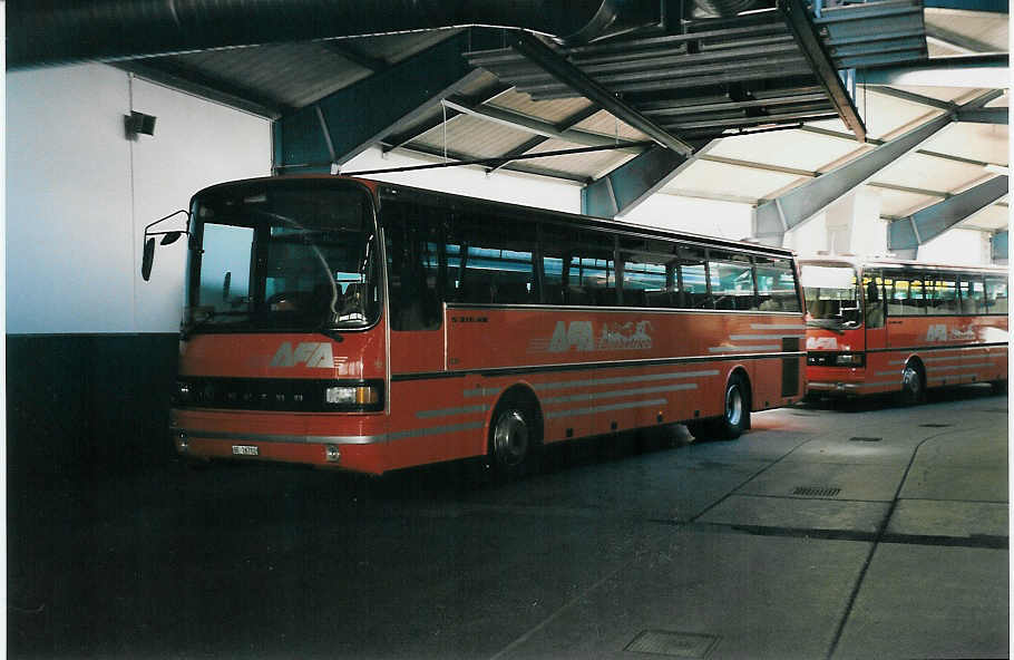 (037'236) - AFA Adelboden - Nr. 12/BE 26'702 - Setra am 10. Oktober 1999 im Autobahnhof Adelboden