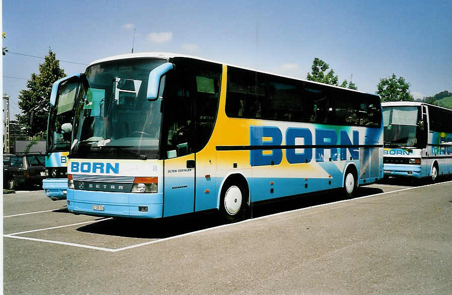 (042'613) - Born, Olten - Nr. 8/SO 106'103 - Setra am 16. August 2000 in Thun, Seestrasse