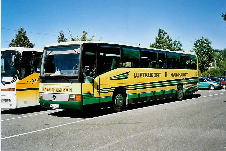 (043'237) - Aus Deutschland: Braun, Mainhardt - SHA-DP 4 - Mercedes am 22. September 2000 in Thun, Seestrasse