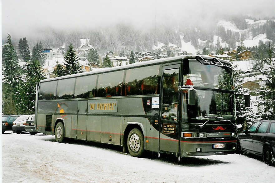 (044'315) - Aus Belgien: Fourneau, Ronse - BBE-355 - Jonckheere am 30. Dezember 2000 in Adelboden, ASB