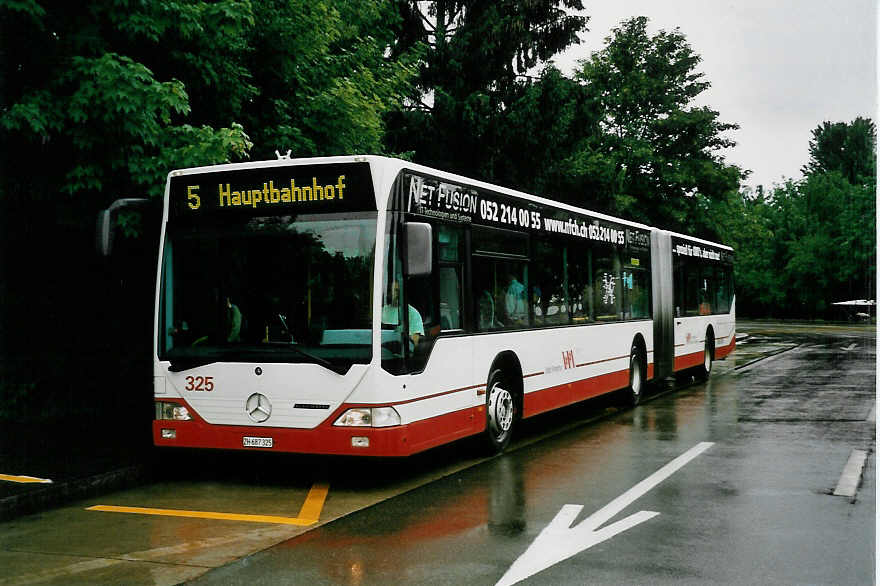 (048'426) - WV Winterthur - Nr. 325/ZH 687'325 - Mercedes am 18. Juli 2001 in Thun, Technorama