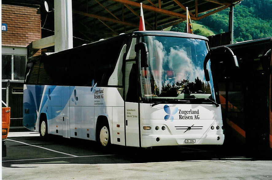 (049'612) - ZVB Zug - Nr. 44/ZG 3394 - Volvo/Drgmller am 9. September 2001 in Thun, Grabengut