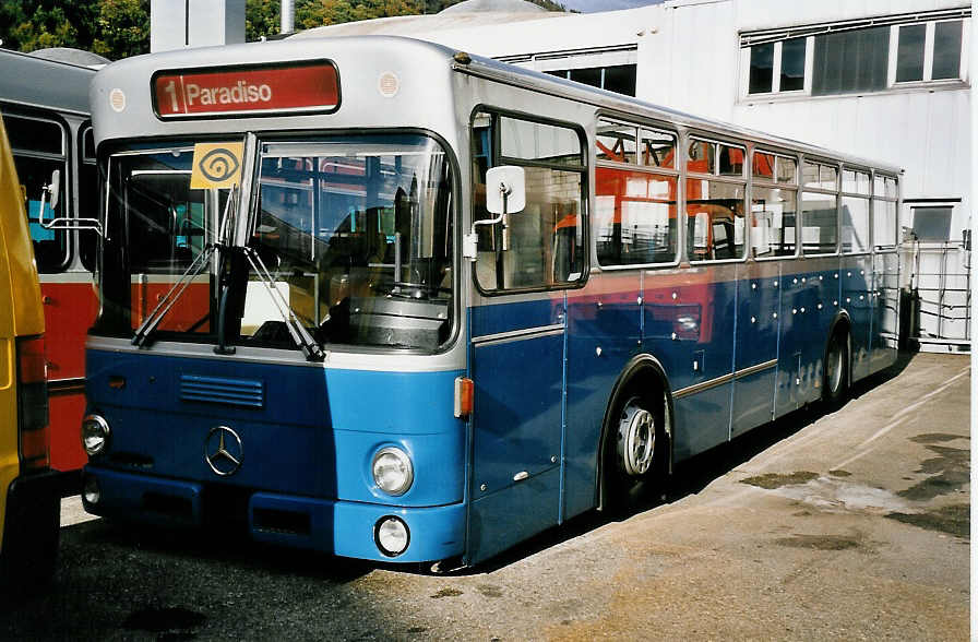 (050'001) - ACT Lugano - Nr. 32 - Mercedes/Vetter (ex Nr. 2) am 1. Oktober 2001 in Biel, BTR