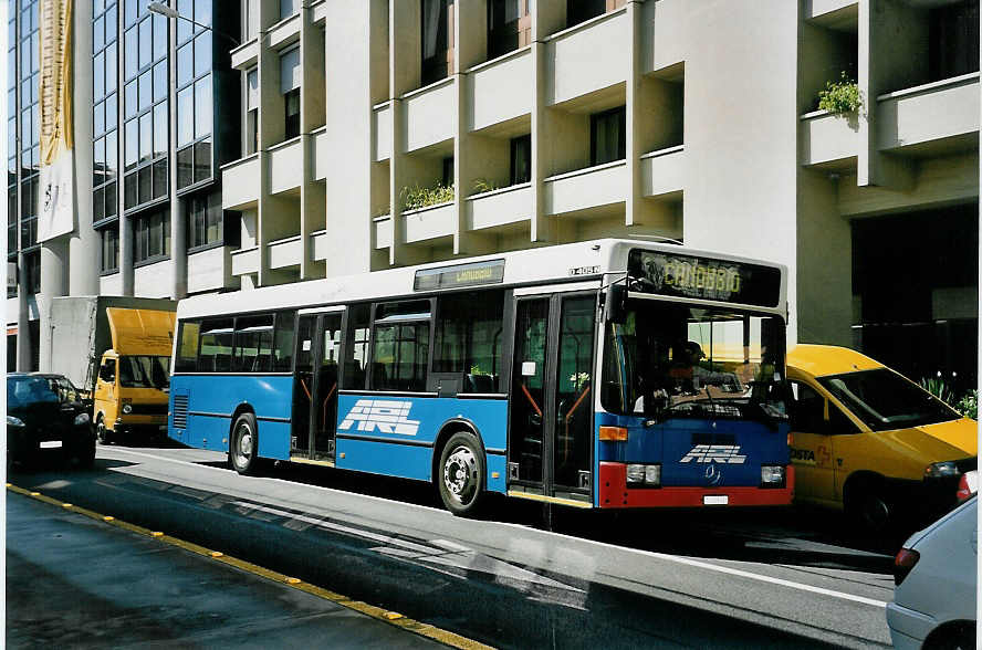 (054'624) - ARL Tesserete - Nr. 21/TI 135'421 - Mercedes am 22. Juli 2002 in Lugano, Centro