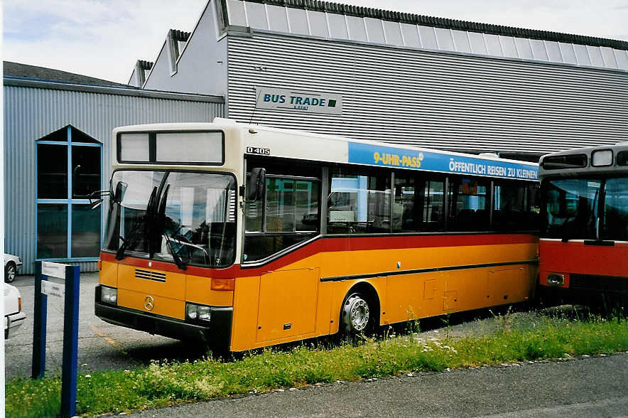 (055'312) - Moser, Flaach - Nr. 3 - Mercedes am 5. August 2002 in Biel, BTR (Teilaufnahme)