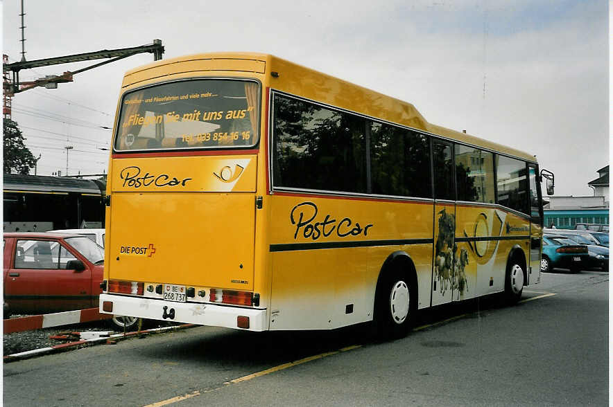 (056'028) - AVG Grindelwald - Nr. 26/BE 268'737 - Vetter am 13. September 2002 in Thun, CarTerminal