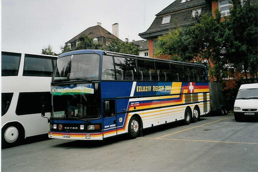 (056'904) - Rapold, Neuhausen - SH 46'021 - Setra (ex Drmller, Zrich) am 11. Oktober 2002 in Zrich, Sihlquai