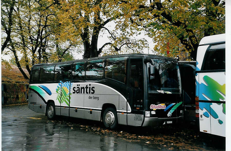 (057'003) - Studach, Teufen - TG 9110 - Mercedes am 14. Oktober 2002 in Murten, Carterminal