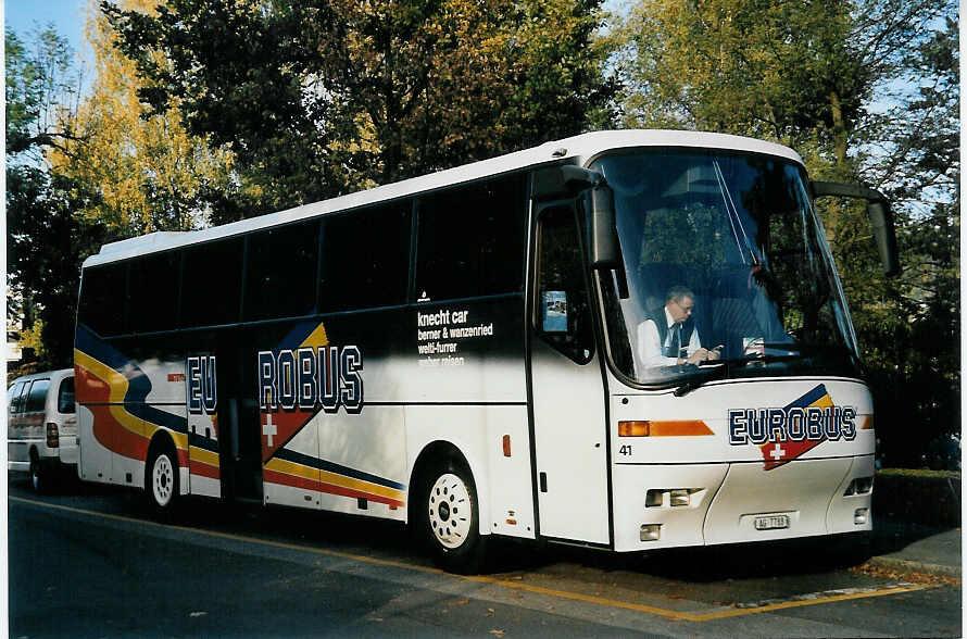 (057'015) - Knecht, Windisch - Nr. 41/AG 7788 - Bova am 19. Oktober 2002 in Thun, Lachen