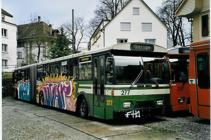 (058'127) - SVB Bern - Nr. 277 - FBW/Hess-R&J am 31. Dezember 2002 in Bern, Burgernziel