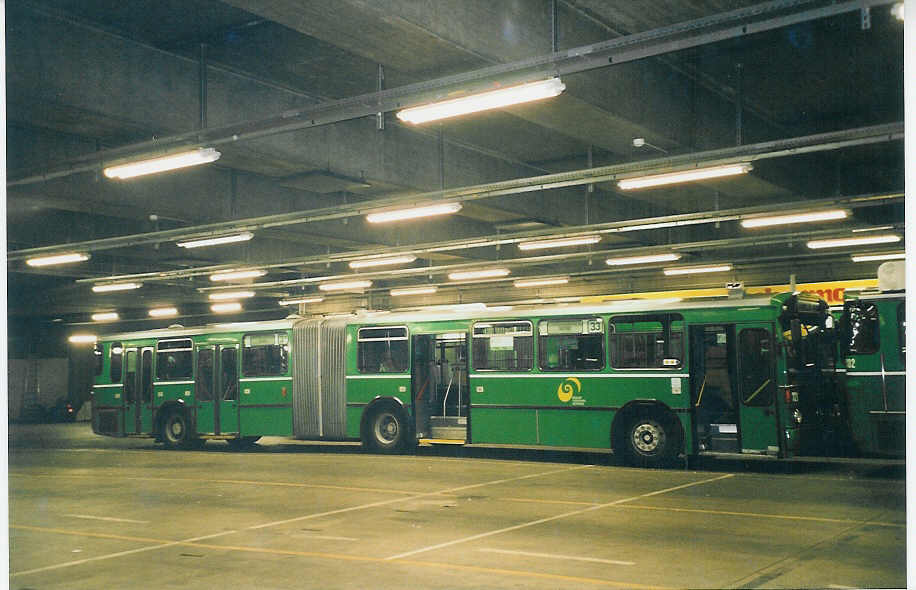 (059'917) - BVB Basel - Nr. 721/BS 3221 - Mercedes/FHS am 19. April 2003 in Basel, Garage Rankstrasse