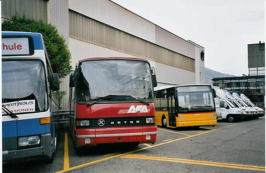 (060'006) - AFA Adelboden - Nr. 12 - Setra am 21. April 2003 in Biel, Rattinbus