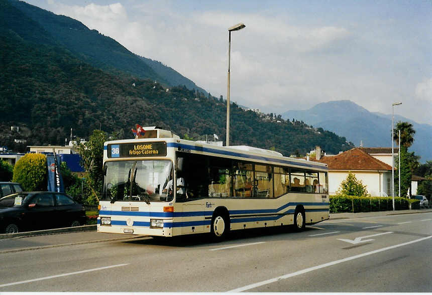 (060'235) - FART Locarno - Nr. 47/TI 99'947 - Mercedes am 25. Mai 2003 in Losone, Mercato Cattori