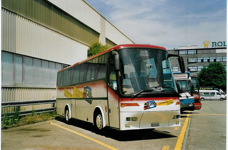 (060'621) - VZB Biel - BE 510'037 - Bova am 13. Juni 2003 in Biel, Rattinbus