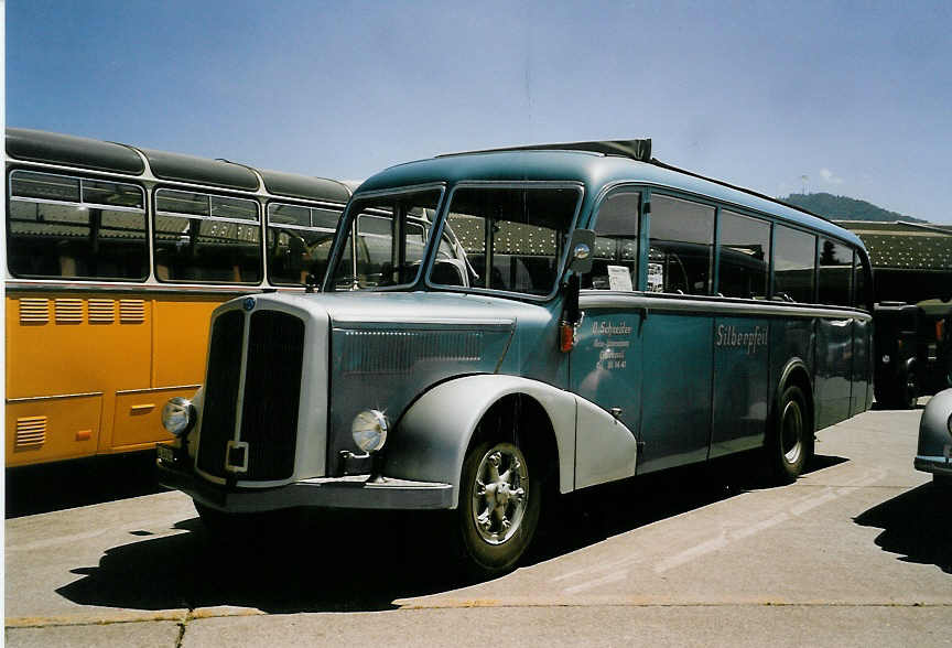 (060'836) - Schneider, Ermenswil - SG 260'021 - Saurer/Lauber am 21. Juni 2003 in Hinwil, AMP