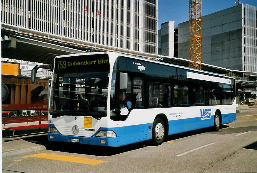 (061'632) - Welti-Furrer, Zrich - Nr. 88/ZH 661'188 - Mercedes am 19. Juli 2003 in Zrich, Flughafen