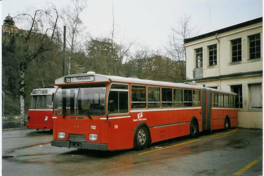 (066'224) - TPG Genve (AGMT) - Nr. 112 - FBW/Hess am 21. Mrz 2004 in Genve, Dpt