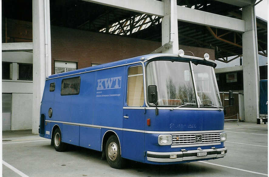 (066'435) - Steiner, Thun - BE 550'874 - Setra am 15. April 2004 in Thun, Grabengut