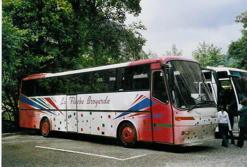 (068'303) - Brasey-Ansermoz, Payerne - VD 1043 - Bova am 13. Juni 2004 in Trmmelbach, Trmmelbachflle