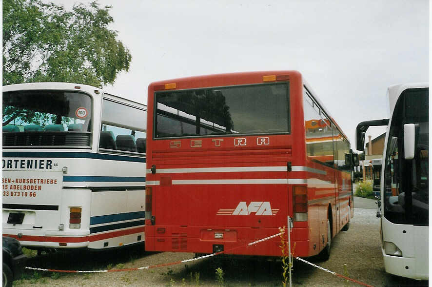 (068'423) - AFA Adelboden - Nr. 21 - Setra (ex Nr. 6) am 19. Juni 2004 in Kloten, EvoBus