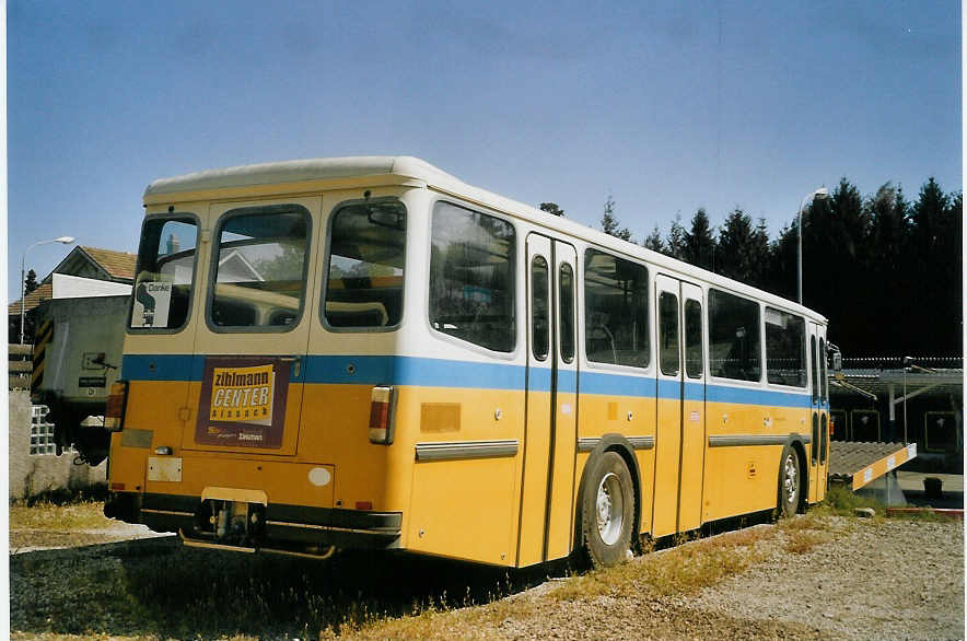 (070'626) - PTT-Regie - P 25'845 - Saurer/Hess am 5. September 2004 in Btzberg, Heiniger