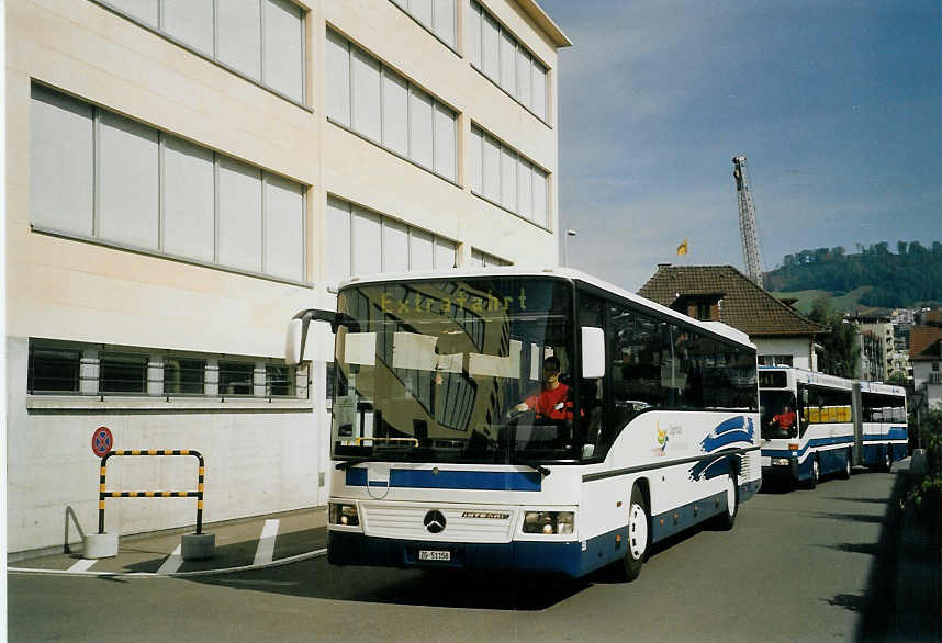 (070'917) - ZVB Zug - Nr. 58/ZG 51'158 - Mercedes am 11. September 2004 in Zug, Garage