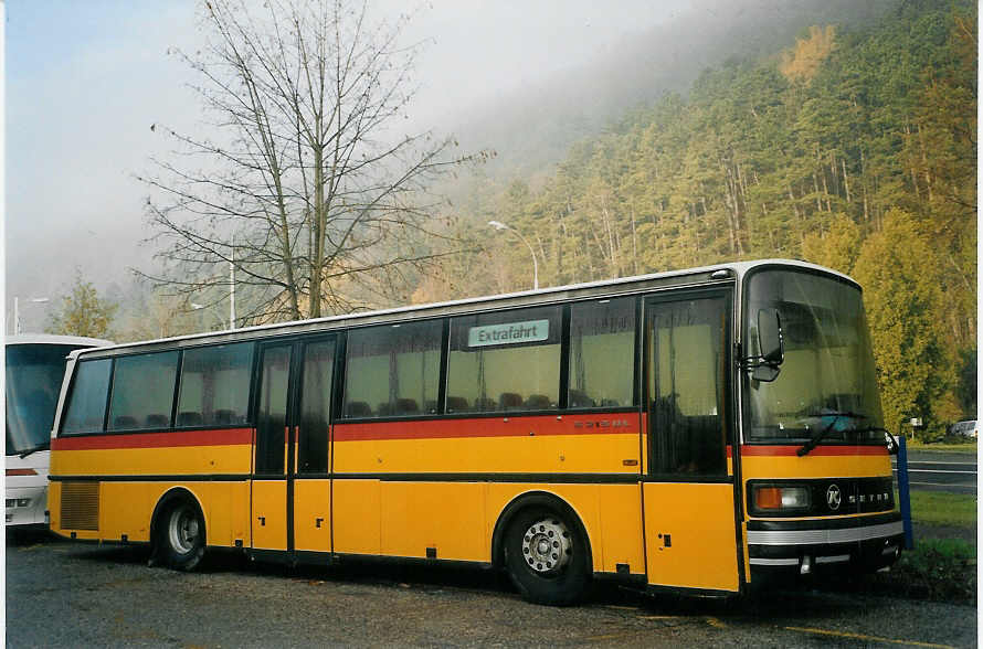 (072'712) - PostAuto St. Gallen-Appenzell - Setra (ex P 25'048) am 27. November 2004 in Biel, BTR