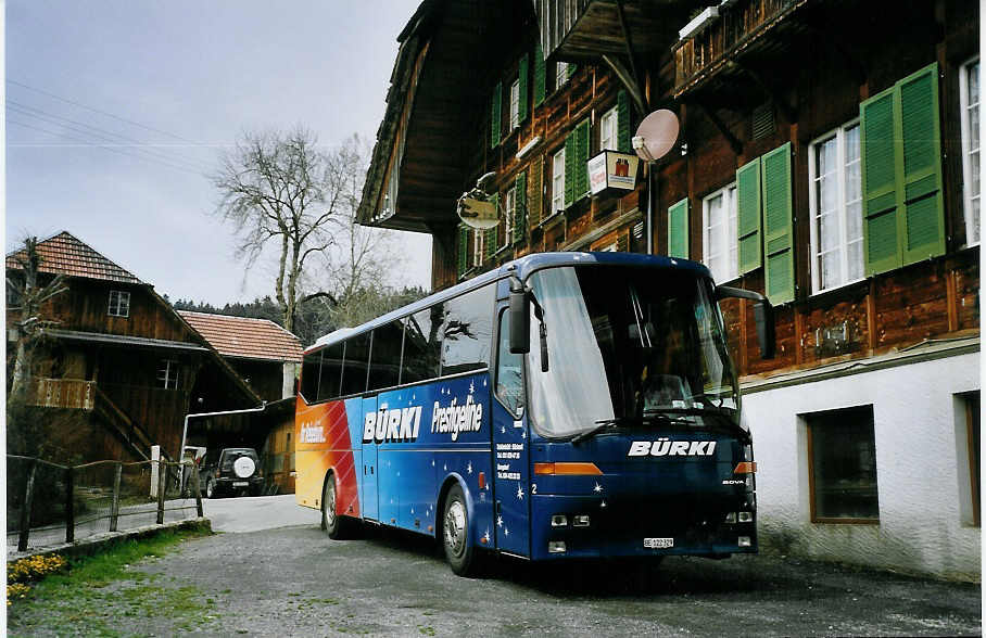 (075'808) - Brki, Schnbhl - Nr. 2/BE 122'329 - Bova am 28. Mrz 2005 in Heimenschwand, Gasthof Bren