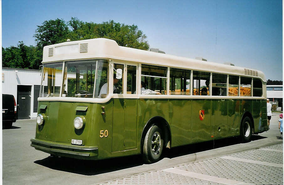 (076'835) - SVB Bern (TVB) - Nr. 50/BE 27'150 - Saurer/Gangloff am 29. Mai 2005 in Hindelbank, Landi